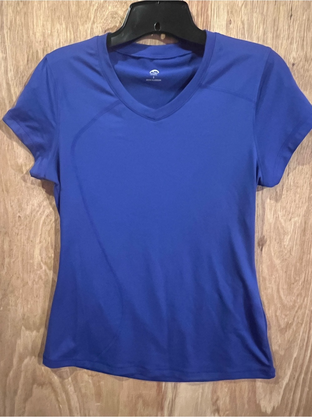 Women's Performance Running  V-Neck Tee - Blue